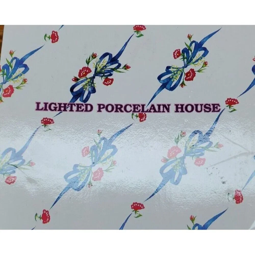 Caffco Easter Egg Lighted Porcelain House Light